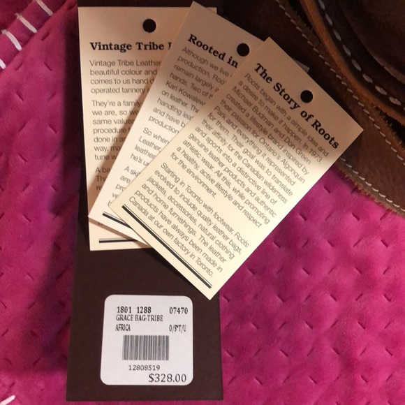 ROOTS grace large Africa tribe crossbody bag - Picture 10 of 12